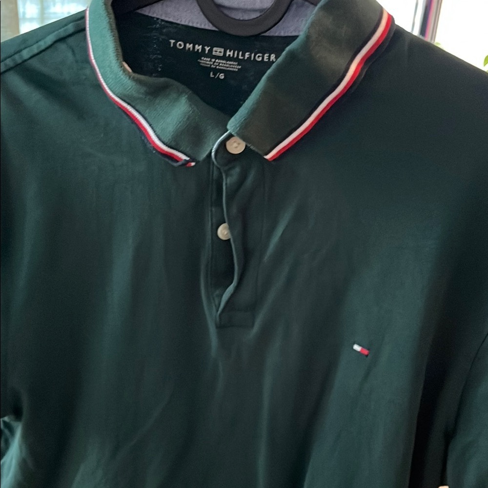 Tommy Hilfiger Dark Green Polo Shirt